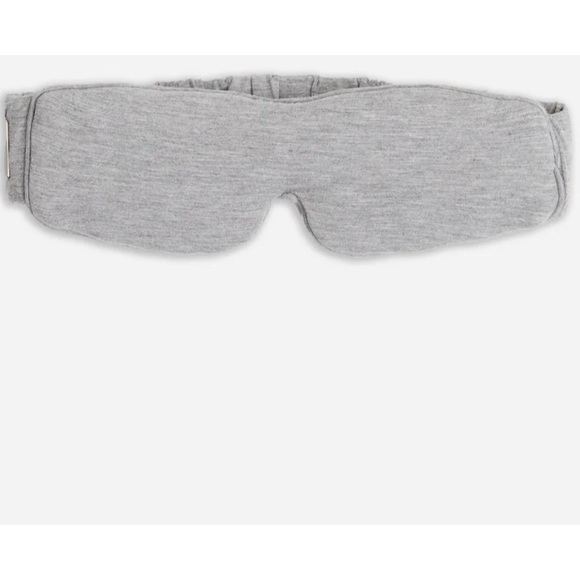 COZY EARTH BAMBOO STRETCH KNIT SLEEP MASK in blush color - Picture 7 of 7